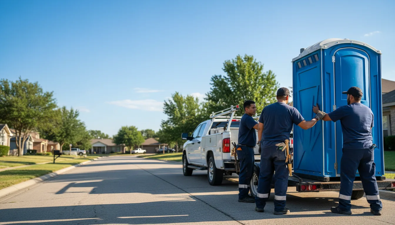 Portable Toilet Rental in Magnetic Springs, OH near me